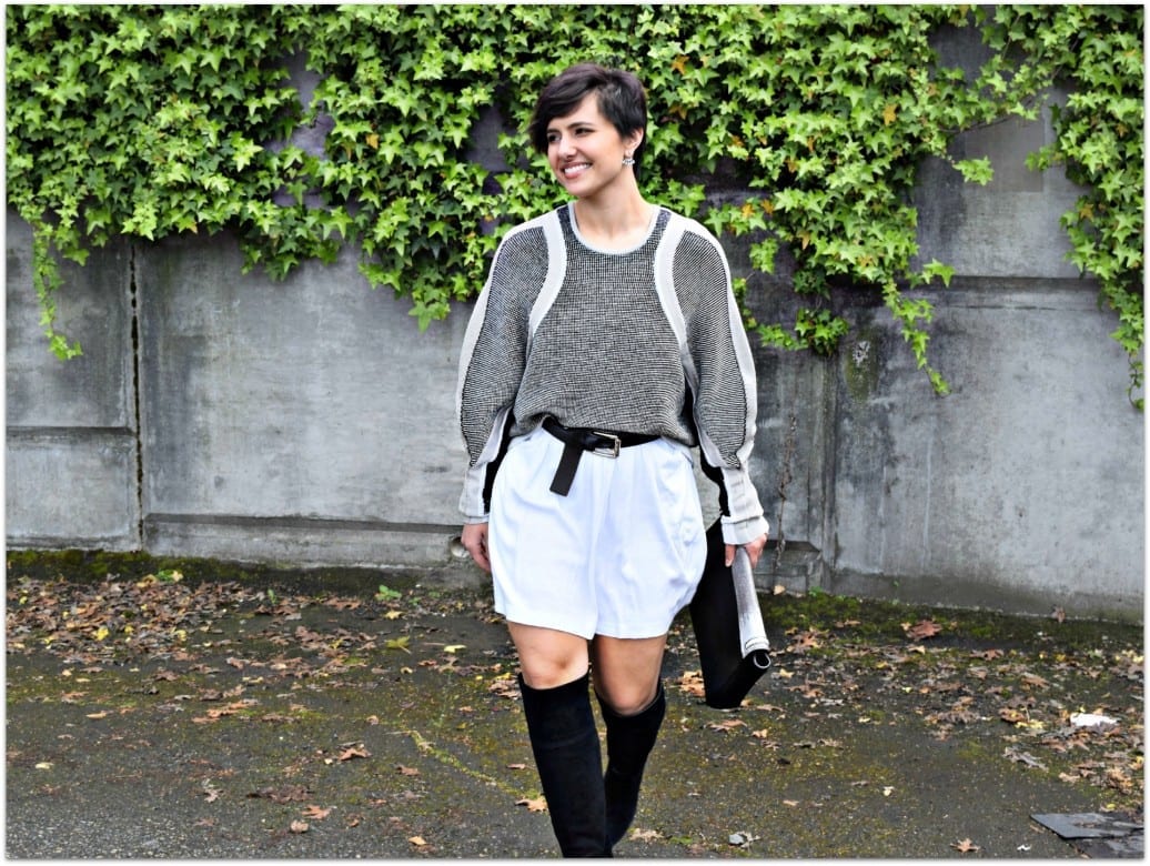 Helmut Lang Convergent Sweater Seattle Blogger