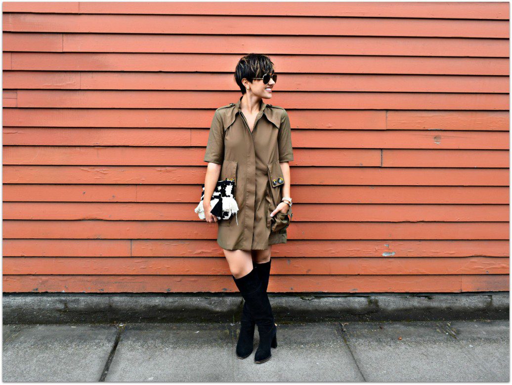 Zara Trench Burberry Inspired Dress