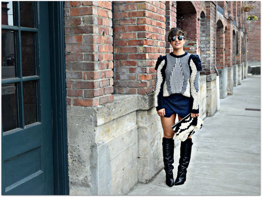 & other Stories Sweater NYFW streetstyle