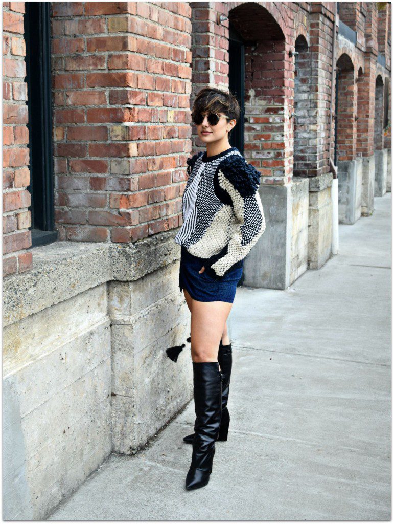 & other Stories Sweater NYFW streetstyle