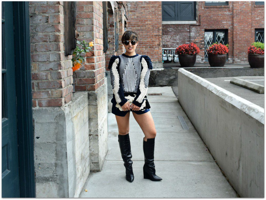 & other Stories Sweater NYFW streetstyle