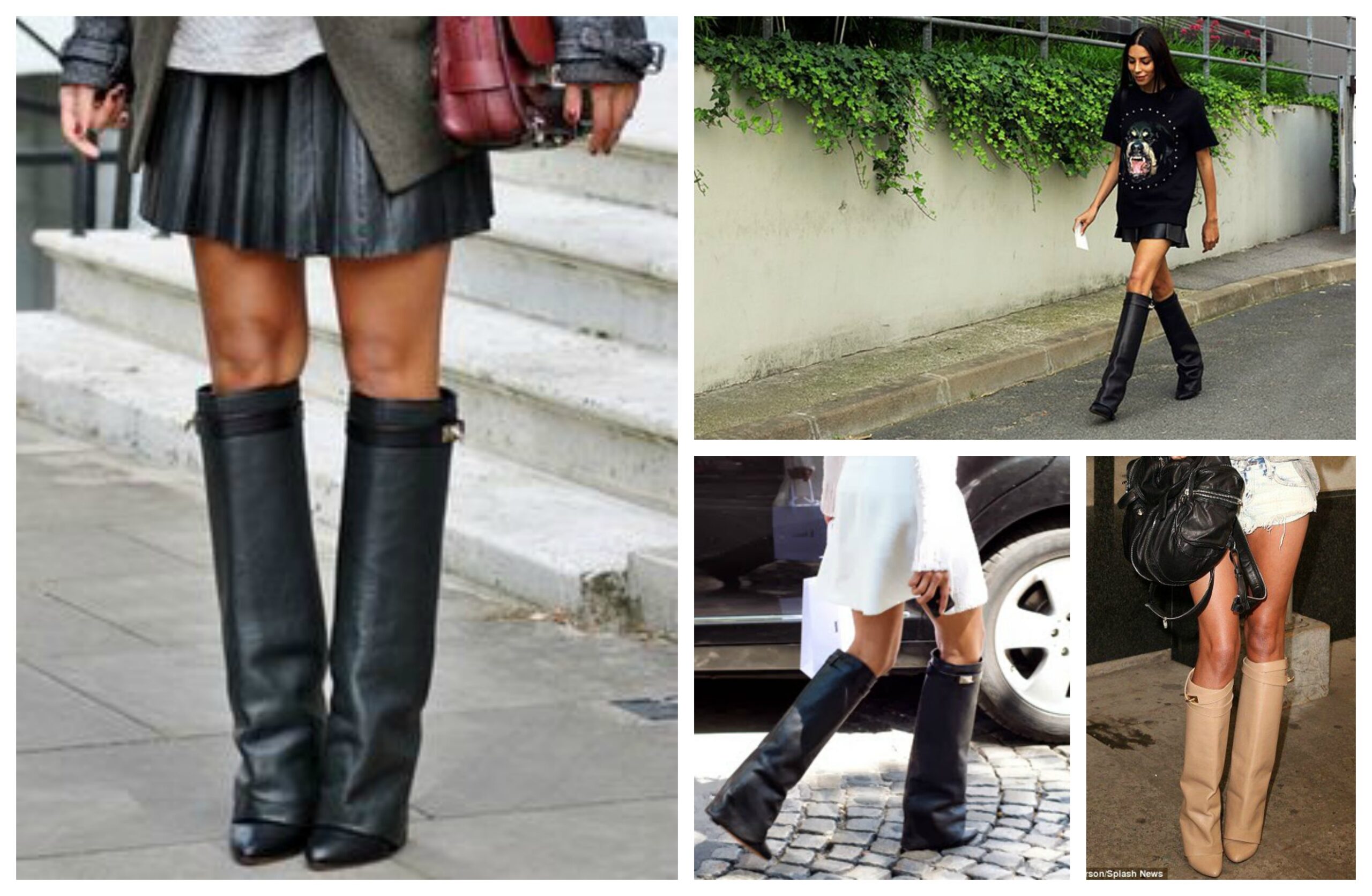 givenchy lock boots