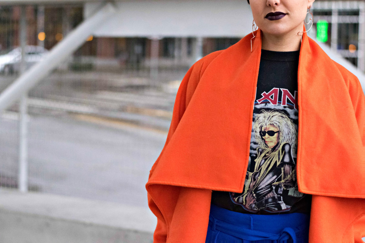 Scheur Zwitsers Sluiting The Must-Have Band Tee of the Year: Bleached Goods Iron Maiden-Karl  Lagerfeld T-Shirt – Rebecca In Europe